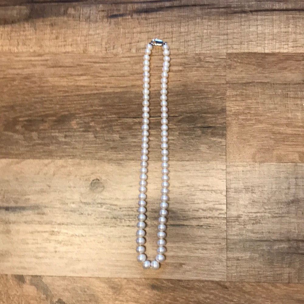 5mm round freshwater pearl necklace